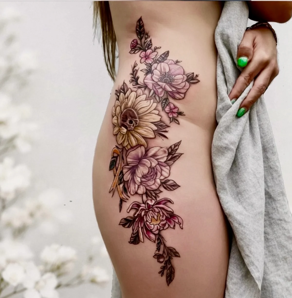 Color tattoo by Trish at Lotus Tattoo