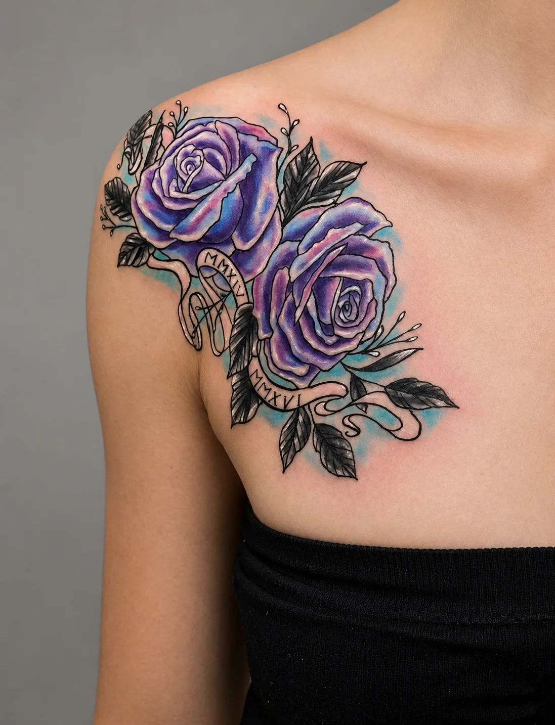 Color tattoo by Trish at Lotus Tattoo