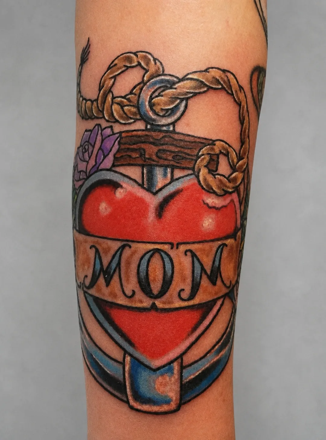 Color tattoo by Trish at Lotus Tattoo
