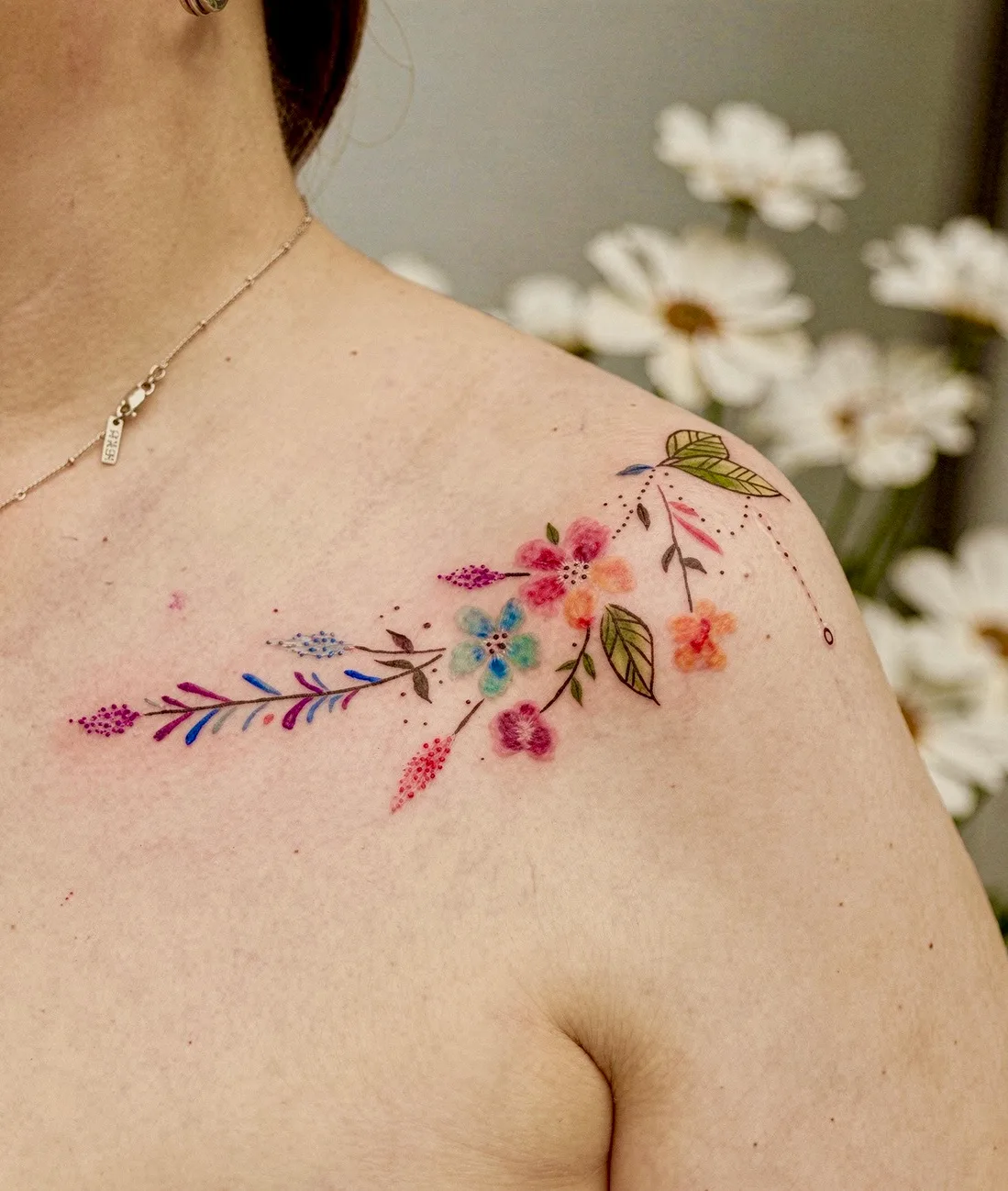 Color tattoo by Trish at Lotus Tattoo