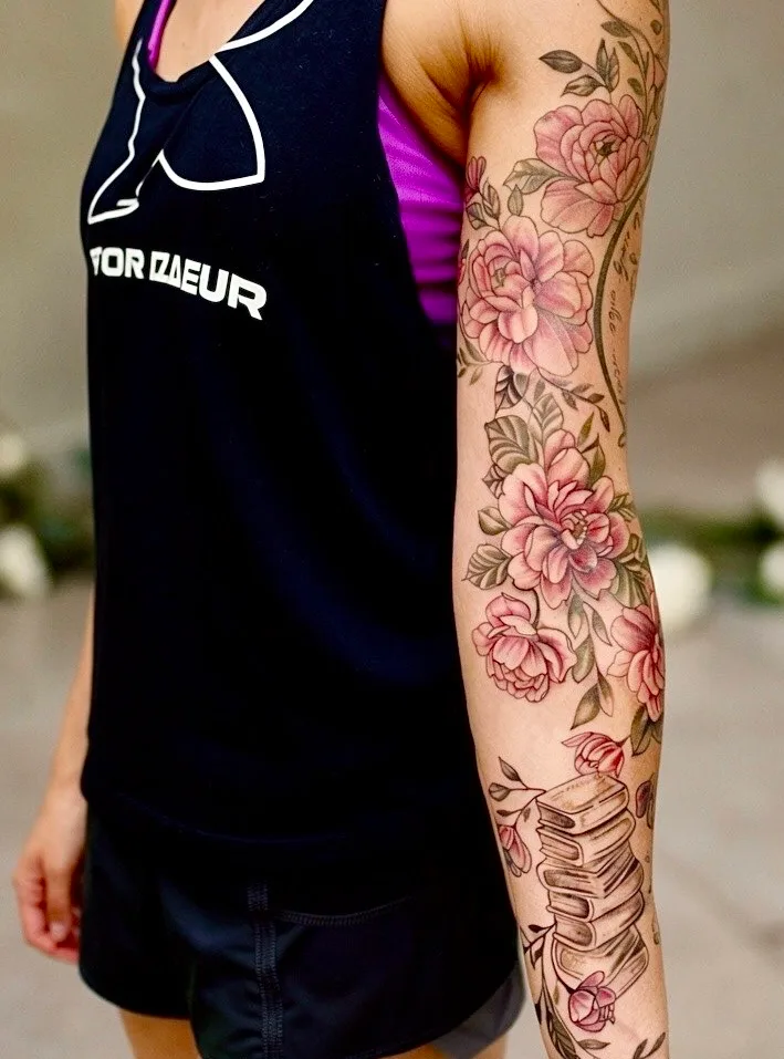 Color tattoo by Trish at Lotus Tattoo